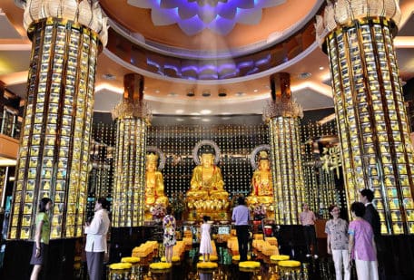 nirvana memorial garden singapore main hall buddha